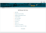 The cPanel mail manager main menu